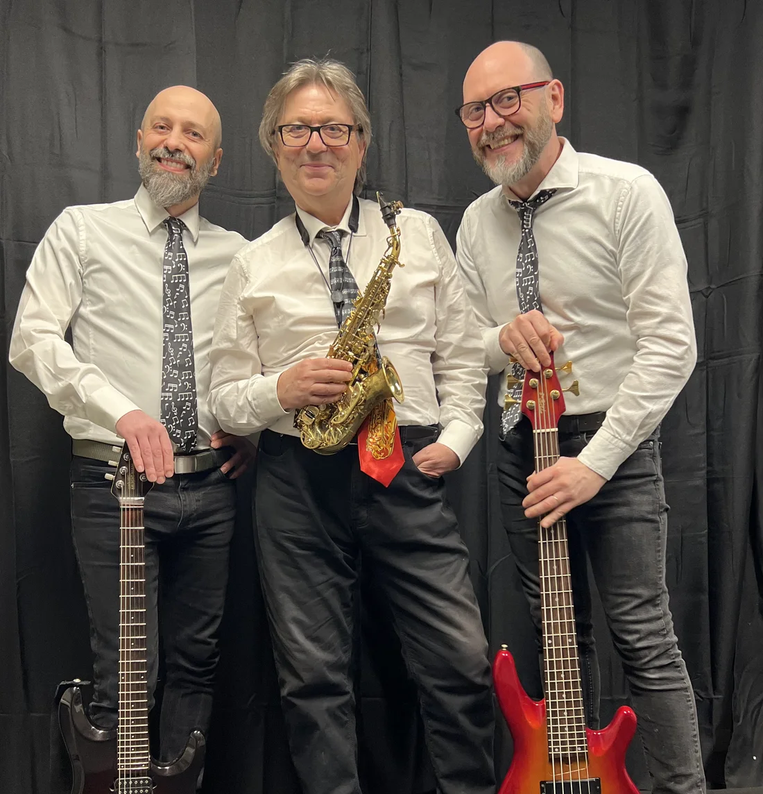 La Piccola Orchestra: Fabrizio Palma, Giuseppe Boron e Mario Magnelli